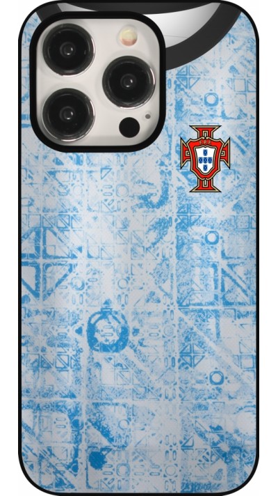 iPhone 15 Pro Case Hülle - Portugal Away personalisierbares Fussballtrikot