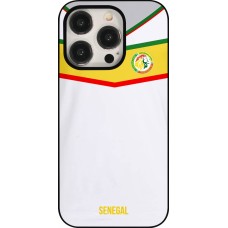 Coque iPhone 15 Pro - Maillot de football Senegal 2022 personnalisable