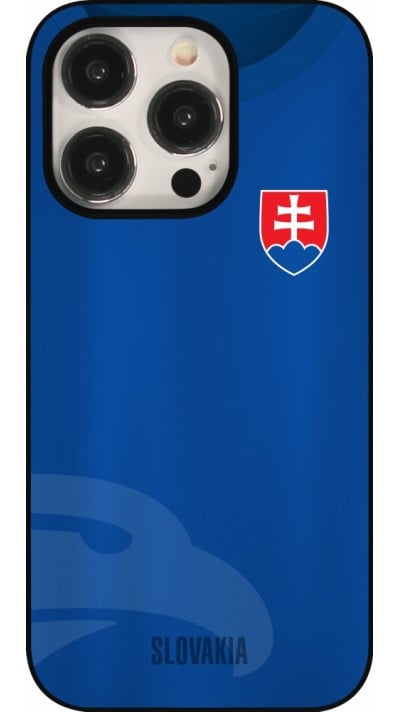 iPhone 15 Pro Case Hülle - Fussballtrikot Slowakei