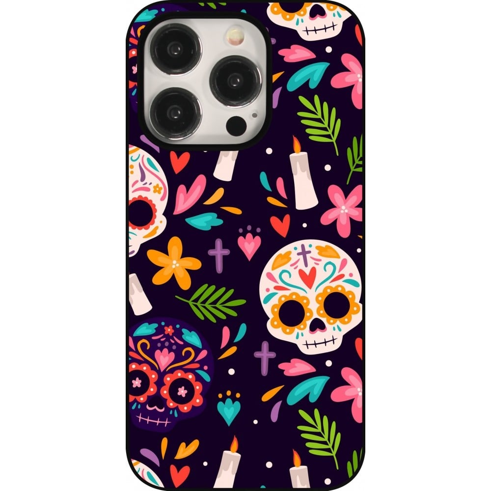 Coque iPhone 15 Pro - Halloween 2023 mexican style