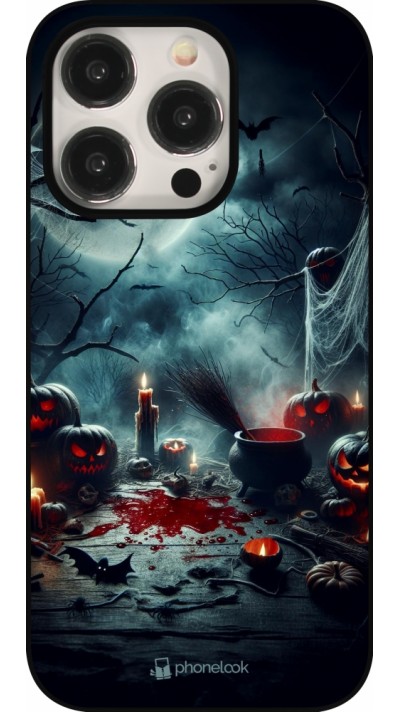 iPhone 15 Pro Case Hülle - Halloween 2024 Dunkler Mond