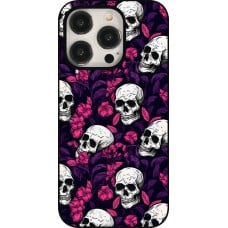 Coque iPhone 15 Pro - Halloween 2024 romantic skulls