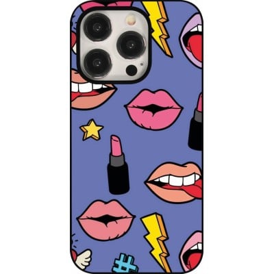 Coque iPhone 15 Pro - Lips and lipgloss