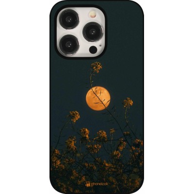 Coque iPhone 15 Pro - Moon Flowers