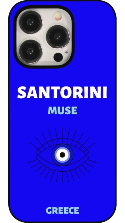 iPhone 15 Pro Case Hülle - Pop Summer Destination Santorini