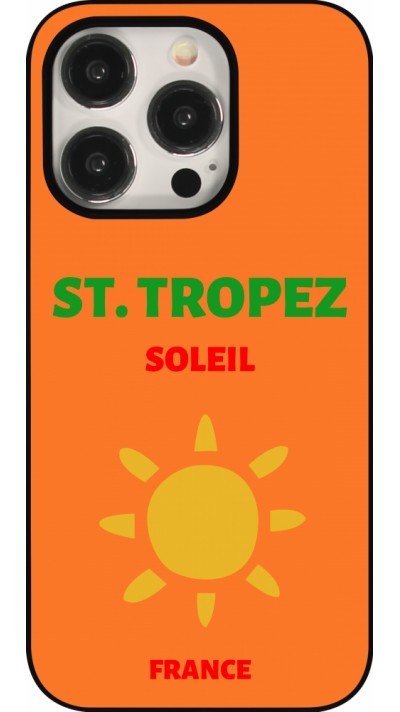 iPhone 15 Pro Case Hülle - Pop Summer Destination St-Tropez