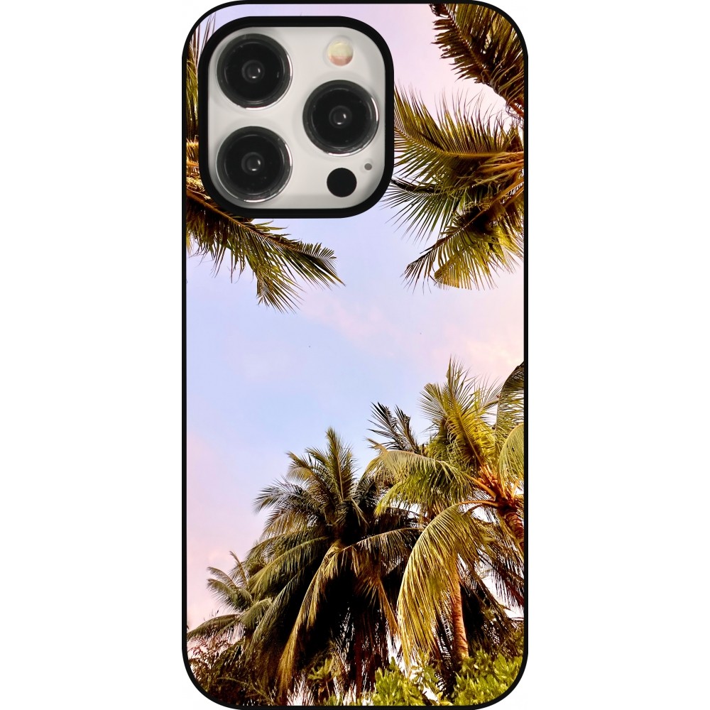 Coque iPhone 15 Pro - Summer 2023 palm tree vibe