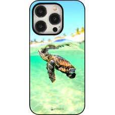 Coque iPhone 15 Pro - Turtle Underwater