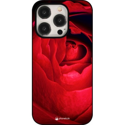 Coque iPhone 15 Pro - Valentine 2022 Rose