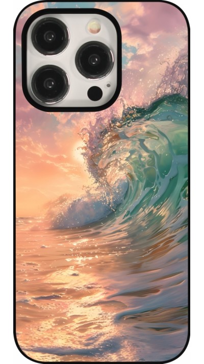 Coque iPhone 15 Pro - Wave Sunset