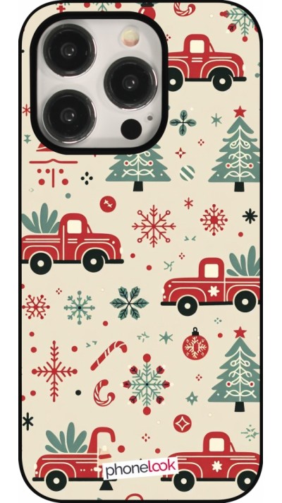 iPhone 15 Pro Case Hülle - Weihnachten 2024 Lkw Tanne