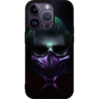 Coque iPhone 15 Pro - Silicone rigide noir Halloween 20 21