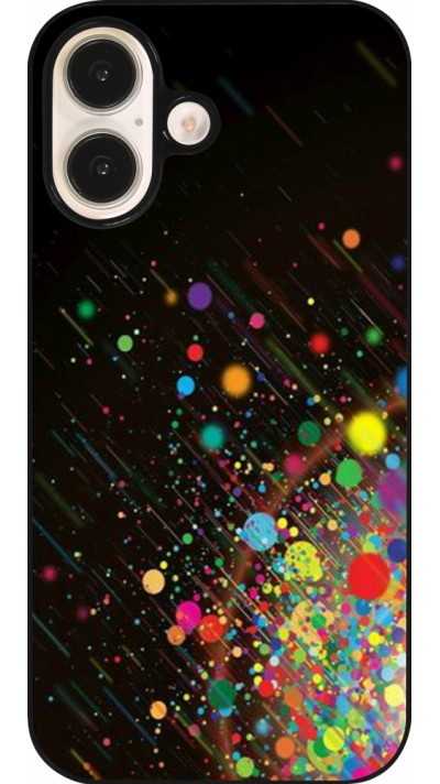 Coque iPhone 16 - Abstract Bubble Lines