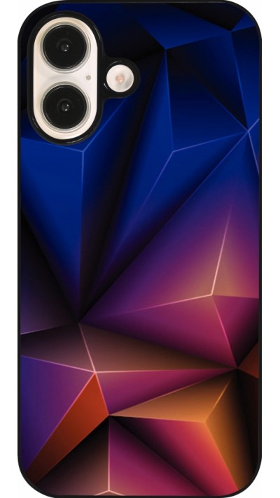 Coque iPhone 16 - Abstract Triangles 