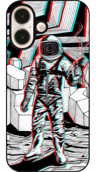 Coque iPhone 16 - Anaglyph Astronaut