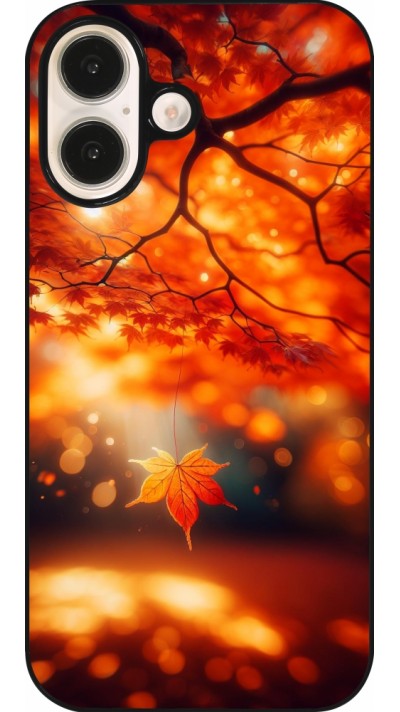 Coque iPhone 16 - Automne Magique Orange