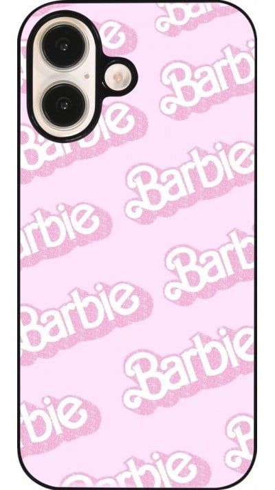 Coque iPhone 16 - Barbie light pink pattern