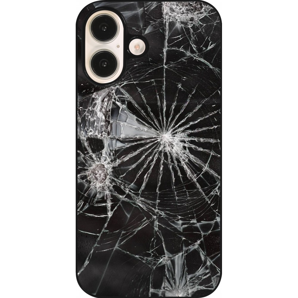 iPhone 16 Case Hülle - Broken Screen