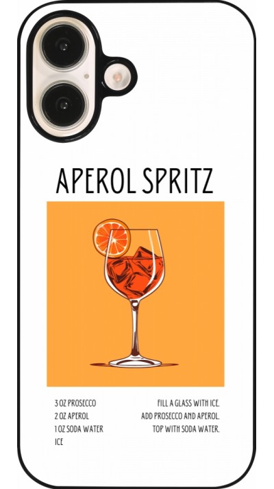 Coque iPhone 16 - Cocktail recette Aperol Spritz