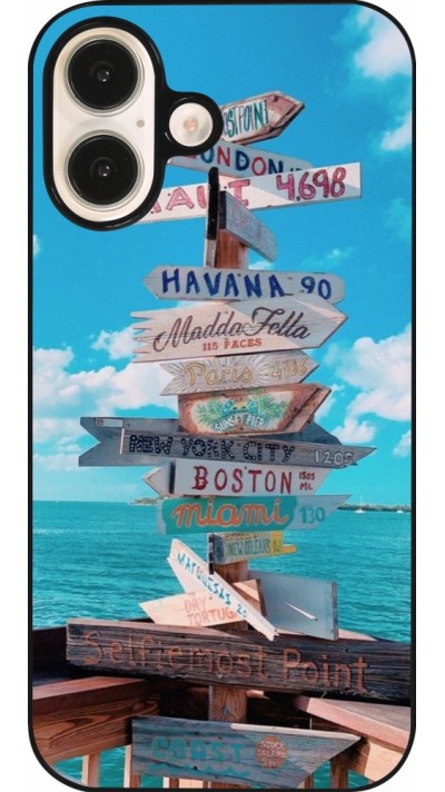 Coque iPhone 16 - Cool Cities Directions