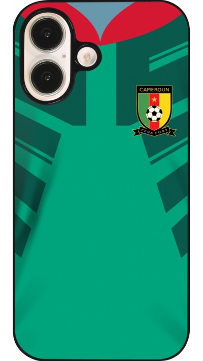 Coque iPhone 16 - Maillot de football Cameroun 2022 personnalisable