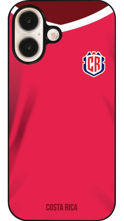 Coque iPhone 16 - Maillot de football Costa Rica 2022 personnalisable