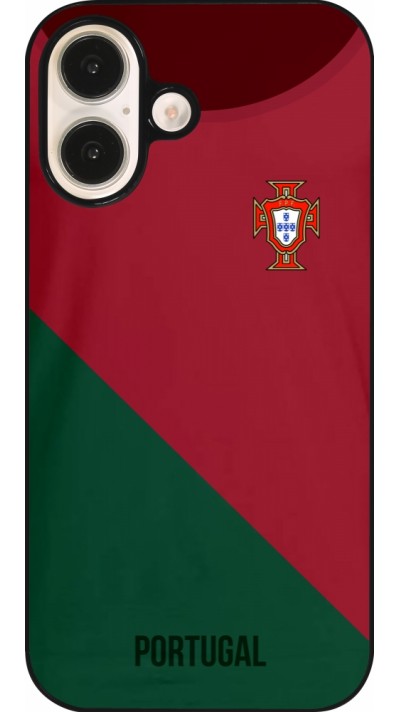 Coque iPhone 16 - Maillot de football Portugal 2022