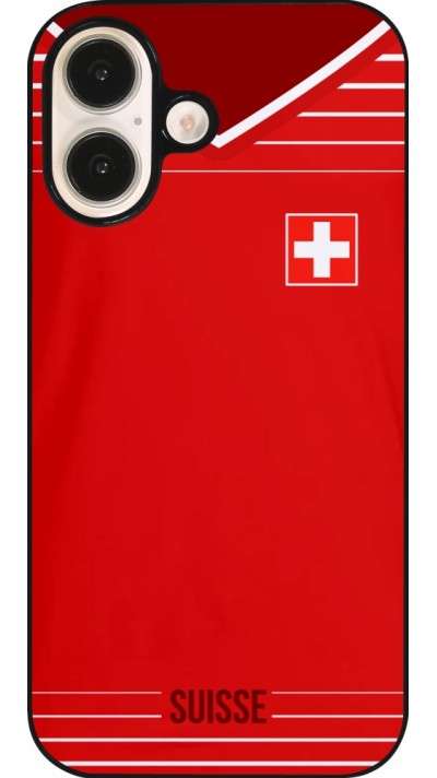 Coque iPhone 16 - Football shirt Switzerland 2022