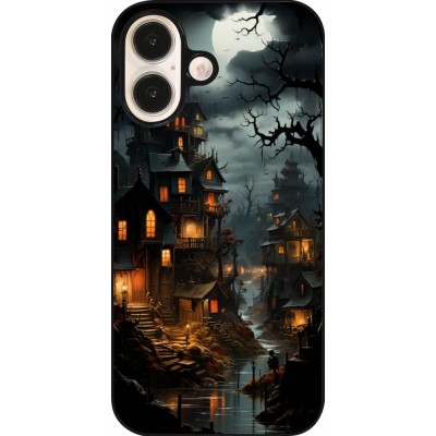 Coque iPhone 16 - Halloween 2024 scary town