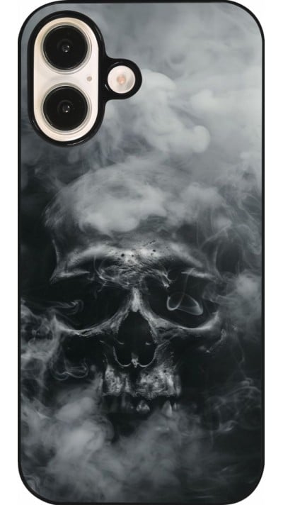 Coque iPhone 16 - Halloween 2024 smoky skull