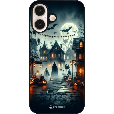 Coque iPhone 16 - Halloween Spookville