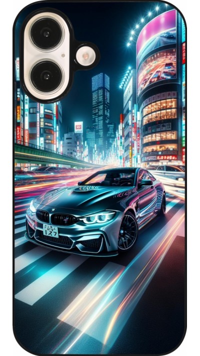 Coque iPhone 16 - BMW M4 Tokyo Night