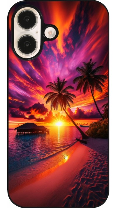 Coque iPhone 16 - Maldives Dusk Bliss