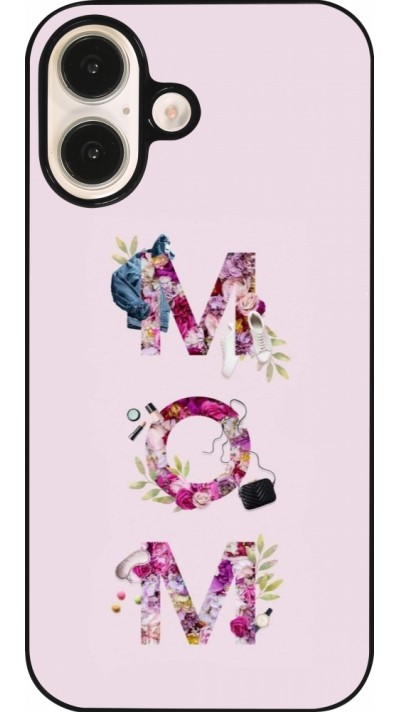 Coque iPhone 16 - Mom 2024 girly mom