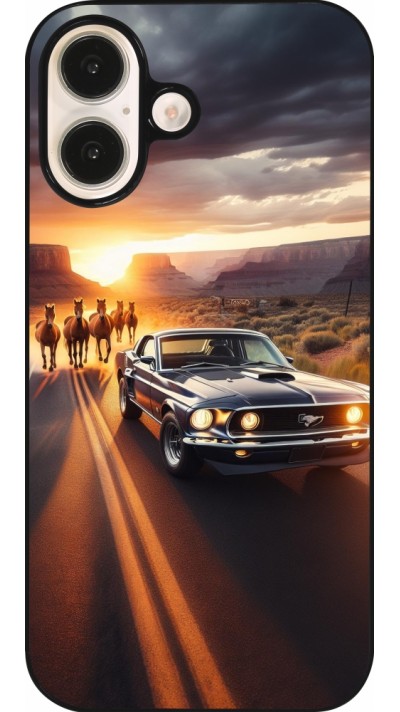 Coque iPhone 16 - Mustang 69 Grand Canyon