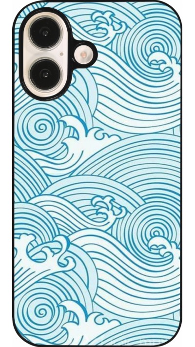 Coque iPhone 16 - Ocean Waves