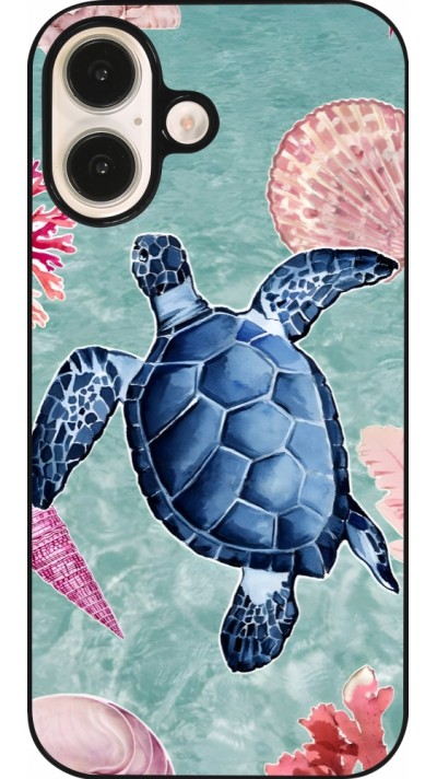 Coque iPhone 16 - Preppy Turtle