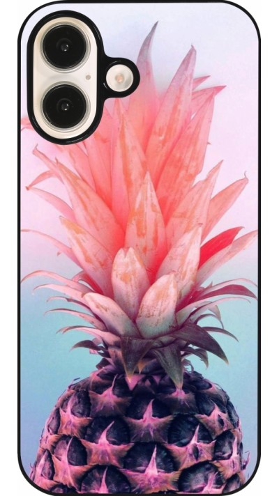 Coque iPhone 16 - Purple Pink Pineapple