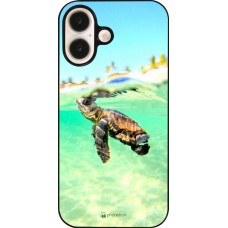 iPhone 16 Case Hülle - Turtle Underwater