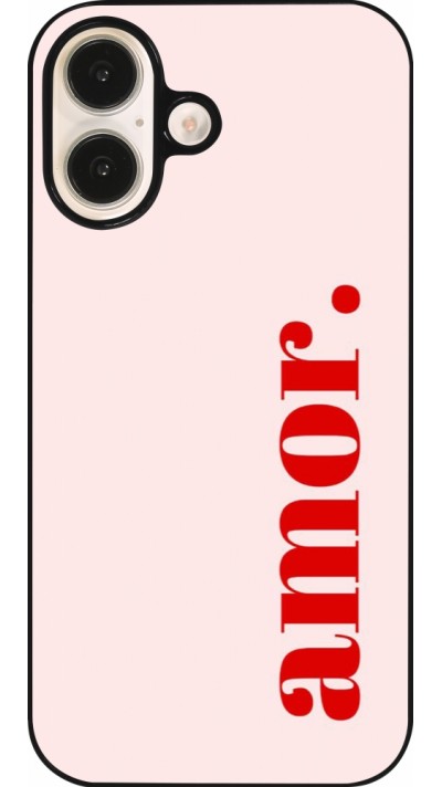 Coque iPhone 16 - Valentine 2024 amor