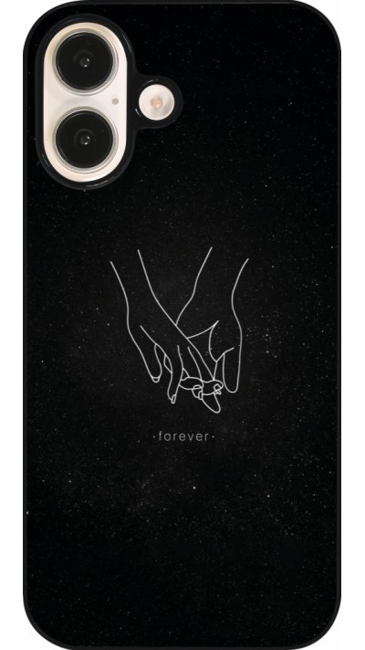 Coque iPhone 16 - Valentine 2023 hands forever