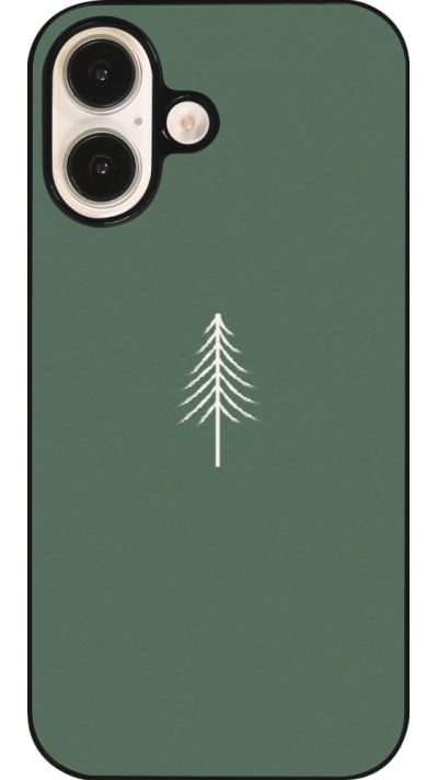 Coque iPhone 16 - Christmas 22 minimalist tree