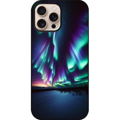 iPhone 16 Pro Max Case Hülle - Funkelndes Nordlicht