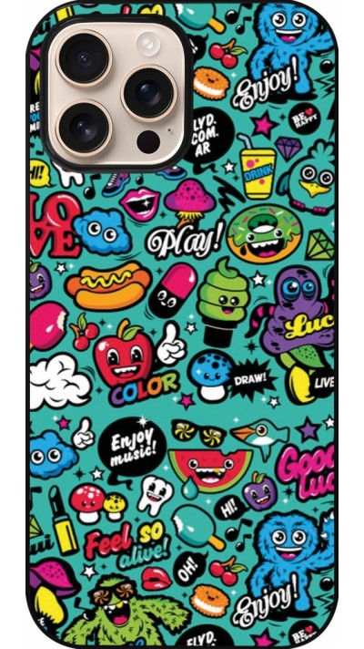 Coque iPhone 16 Pro Max - Cartoons old school