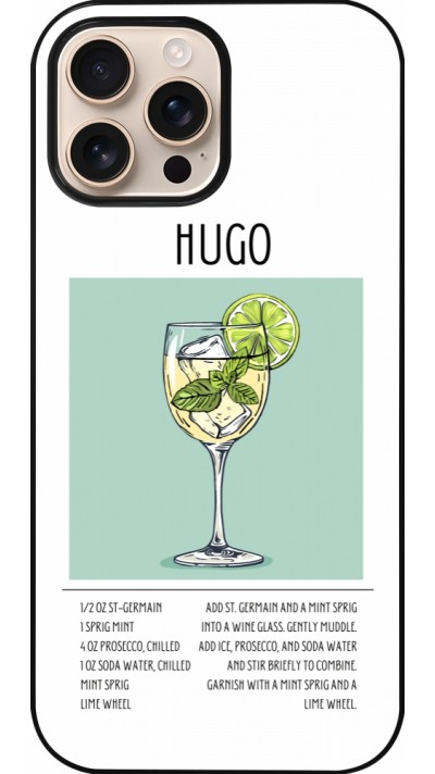 Coque iPhone 16 Pro Max - Cocktail recette Hugo