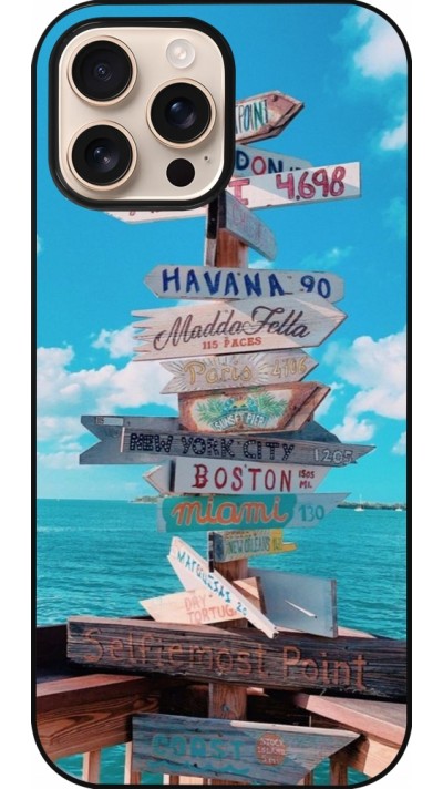 Coque iPhone 16 Pro Max - Cool Cities Directions