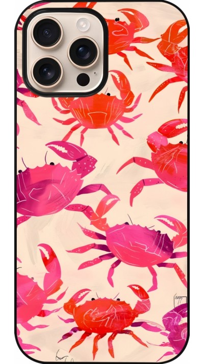 Coque iPhone 16 Pro Max - Crabs Paint