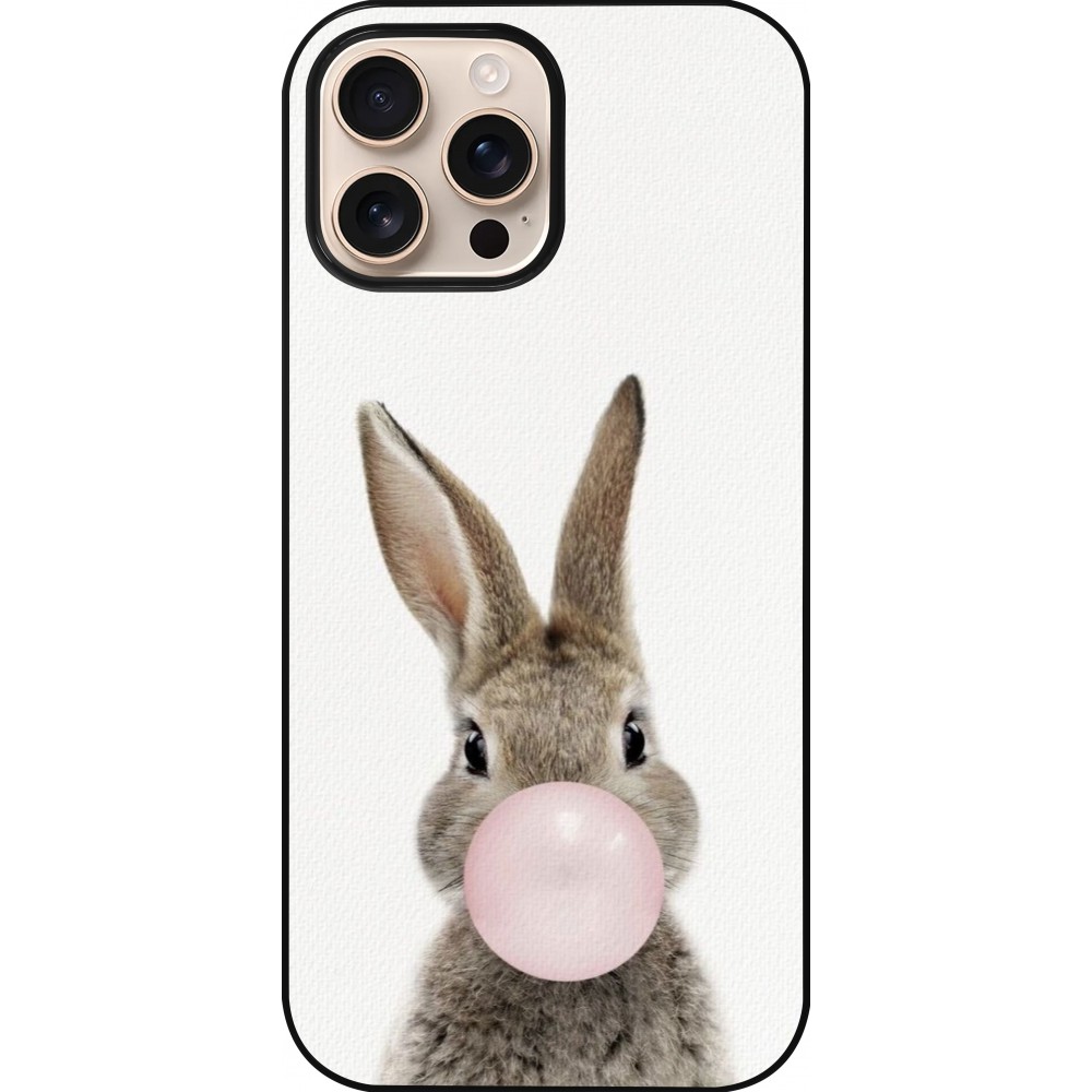 Coque iPhone 16 Pro Max - Easter 2023 bubble gum bunny