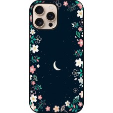 Coque iPhone 16 Pro Max - Flowers space