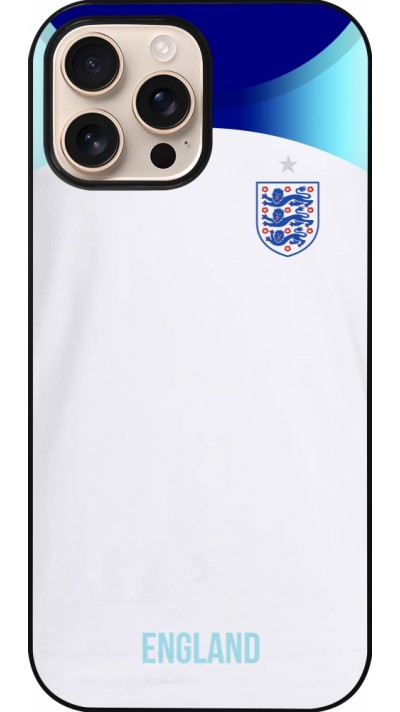 Coque iPhone 16 Pro Max - Maillot de football Angleterre 2022 personnalisable